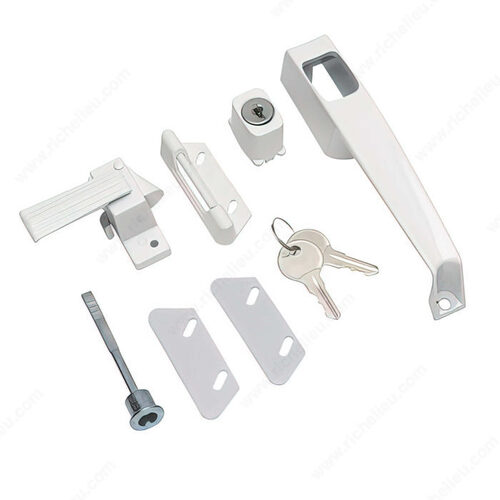 Onward 7911WR Push Button Latch for Screen and Storm Doors