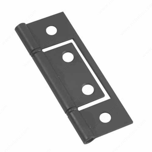 Richelieu Hardware 832MATV Classic Steel Bifold Hinge - 832 Matte Black