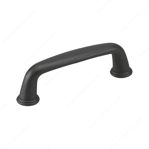 Traditional Metal Pull - 877N Matte Black