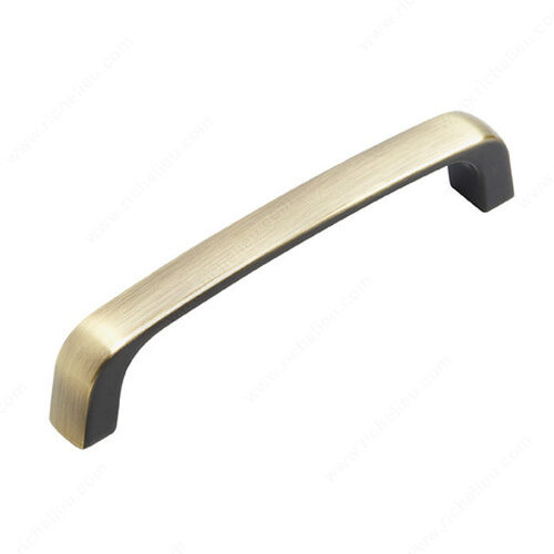 Modern Metal Pull - 883 Brushed Antique Brass