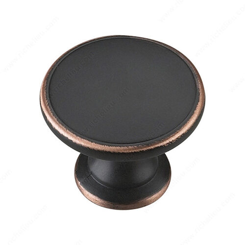 Traditional Metal Knob - 881W Oil-Rubbed Bronze