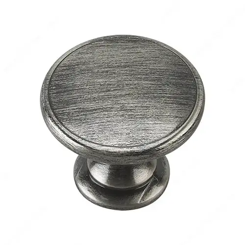 Traditional Metal Knob - 881W Antique Nickel