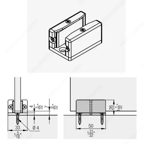 Floor Guide for HAWA GP & GWF Series