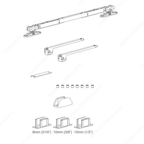 TERNO VETRO 40 TWIN SC Set