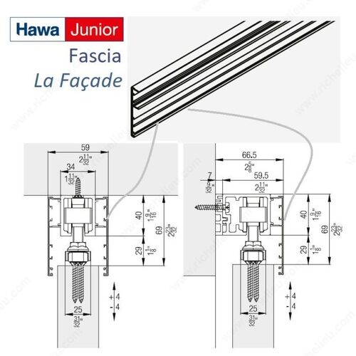 HAWA JUNIOR Clip-On Fascia