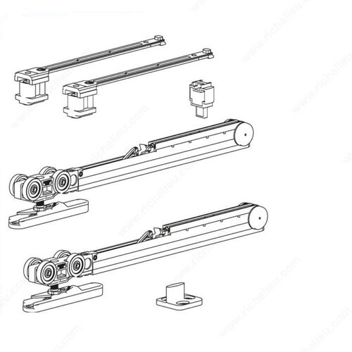 TERNO ECLETTICA FLUID Soft-Close Hardware Sets