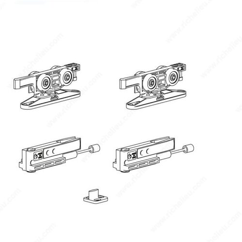 TERNO STEP FLUID Hardware Set with Shock Absorber