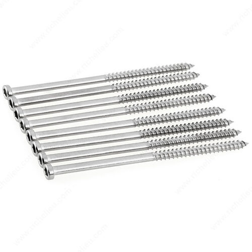 Fastener Screw Set for Barn Door Systems Stainless Steel (170)