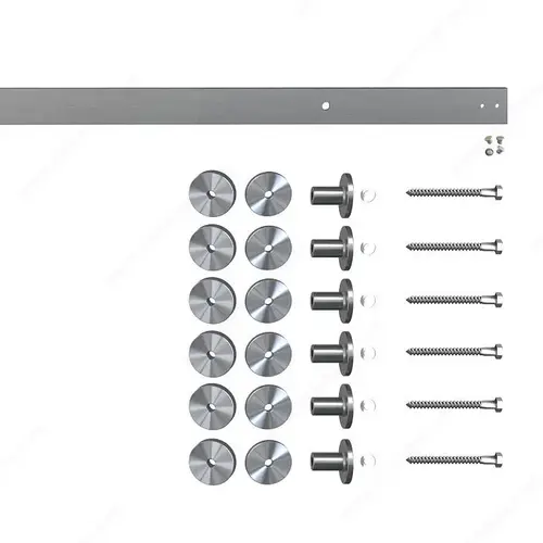 Pro Series Robuste Single Flat Track Set Stainless Steel (170)