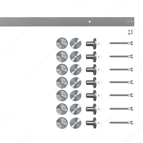 Pro Series Robuste Single Flat Track Set Stainless Steel (170)