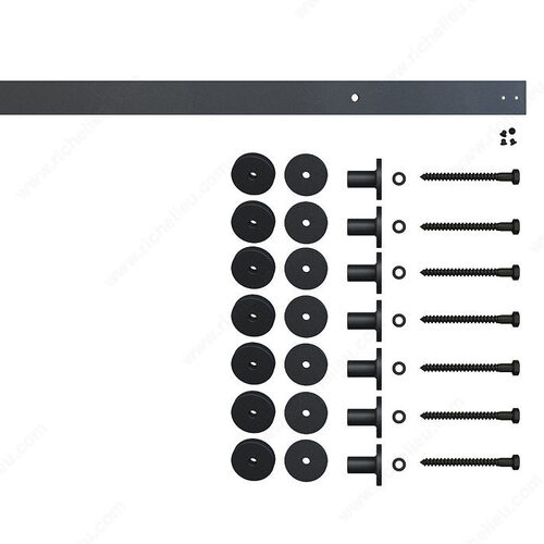 Pro Series Robuste Single Flat Track Set Matte Black