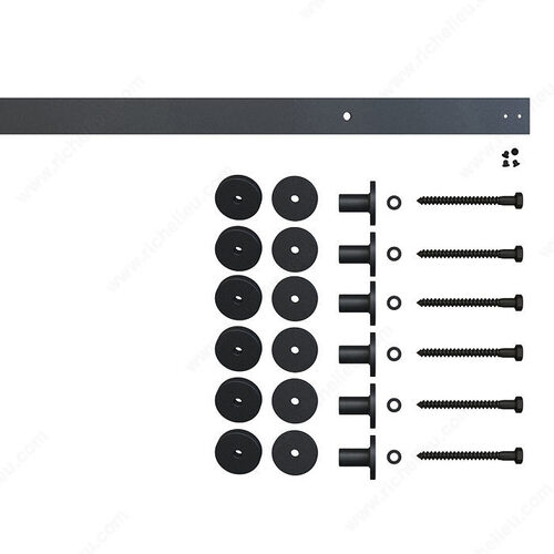 Pro Series Robuste Single Flat Track Set Matte Black