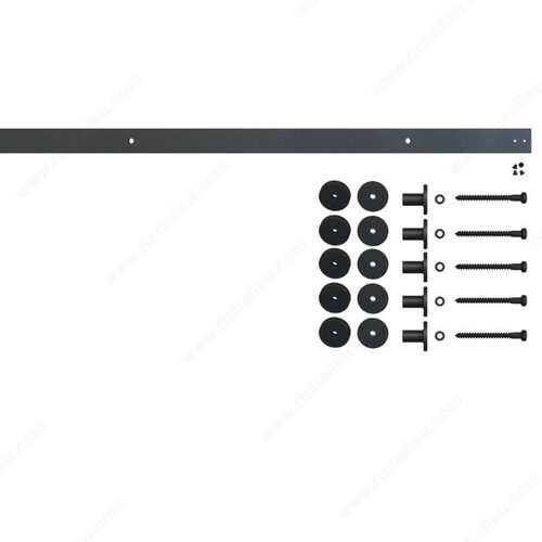 Pro Series Robuste Single Flat Track Set Matte Black