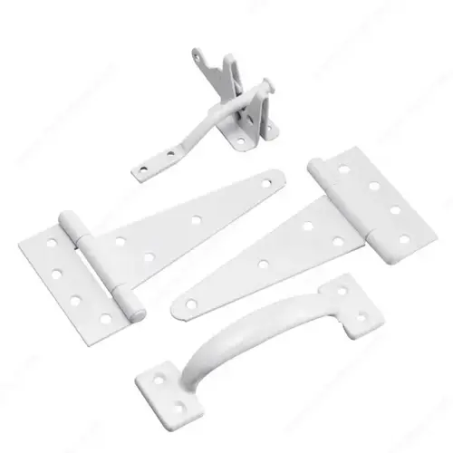 Gate Hardware Kit White