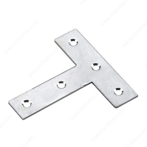 3/4" T-Shaped Mending Plate Zinc