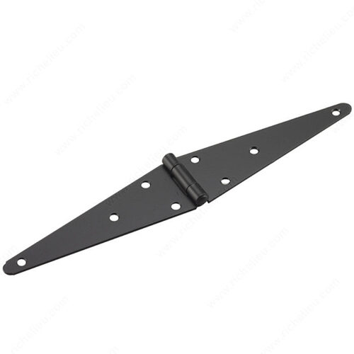 Heavy Duty Strap Hinge Black