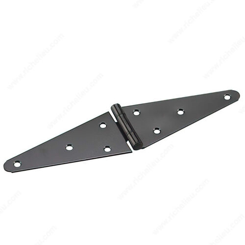 Heavy Duty Strap Hinge Black