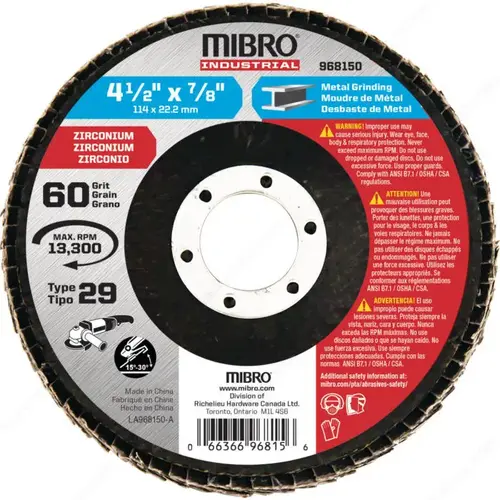 Metal Grinding Flap Disc - pack of 5