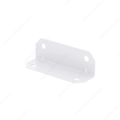 Wide Corner Brace White