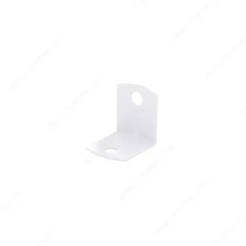 Square Corner Brace White - pack of 1000