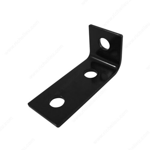 Offset Leg Corner Brace Black