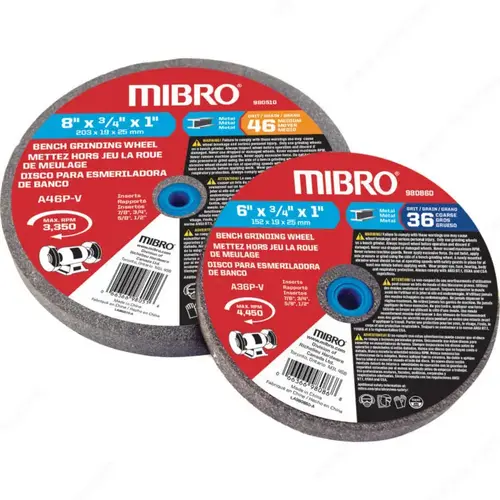 Bench Grinding Wheels - pack of 2