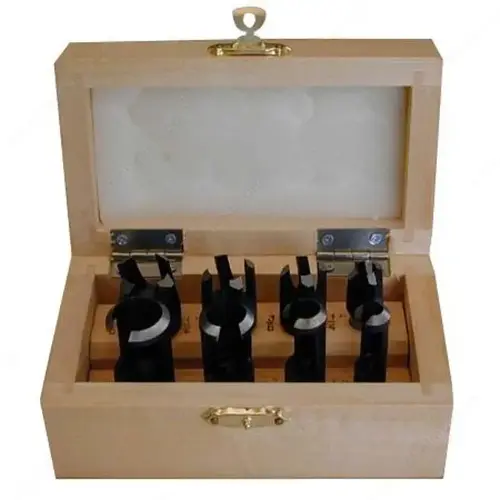 Amana AT607500 Wood Plug Cutter Set (8 Pieces)