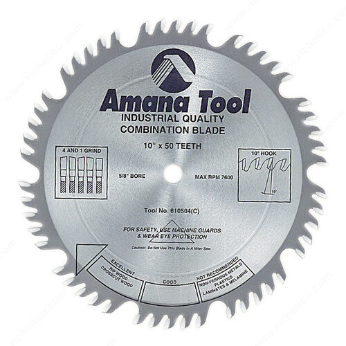 Amana AT610504C Combination Rip & Cross-Cut