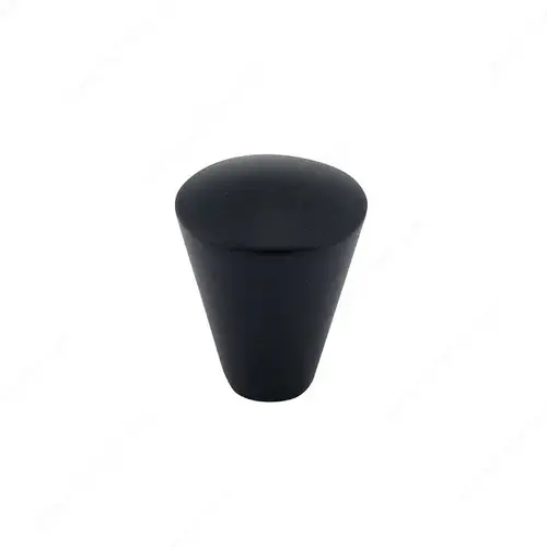 Modern Metal Knob - 0301 Matte Black