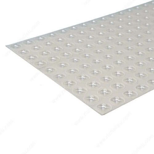 Self-Adhesive Quiet Polyurethane Bumper - 1/2 in