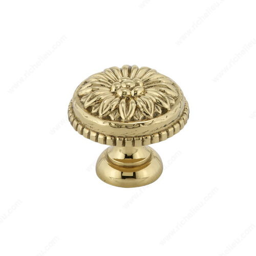 Traditional Brass Knob - 0433