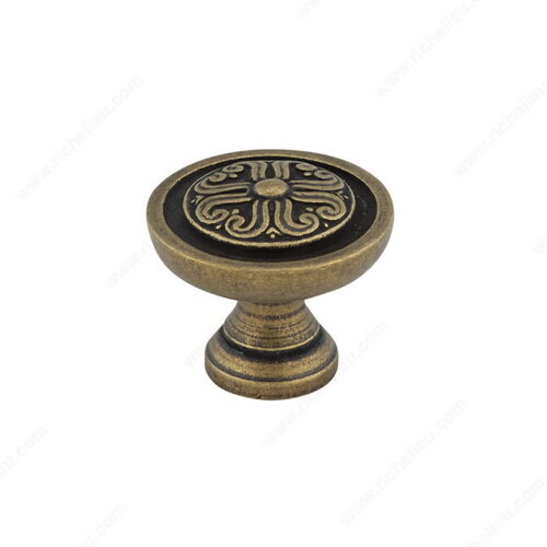 Traditional Brass Knob - 044