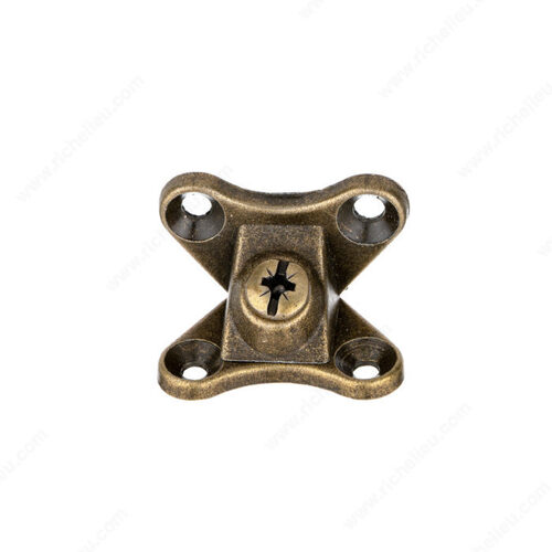 Butterfly Corner Brace Antique Brass