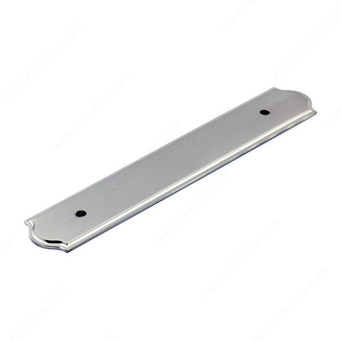 Transitional Metal Backplate for Pull -1040 Brushed Nickel