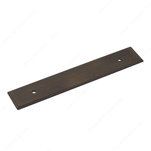 Transitional Metal Backplate for Pull - 1045 Antique Nickel