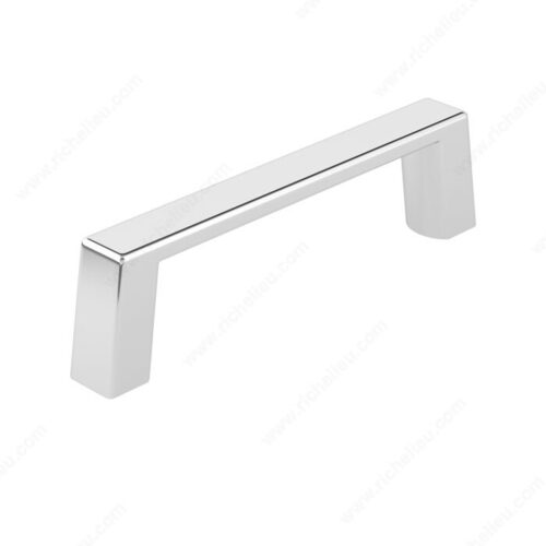 Modern Metal Pull - 107 Chrome