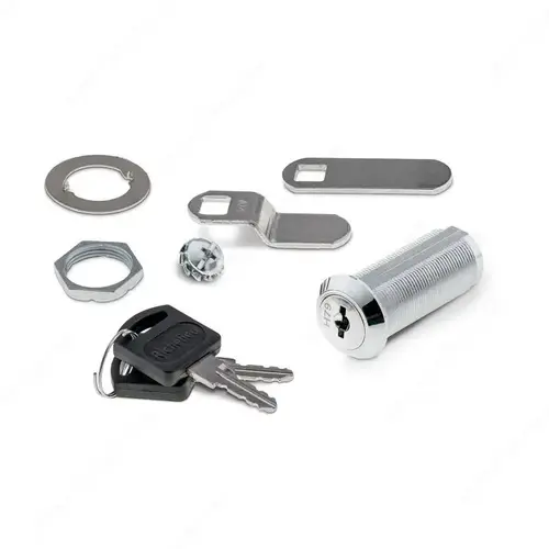 Cam Lock for Panel Thickness up to 38 mm (1-1/2'') Chrome