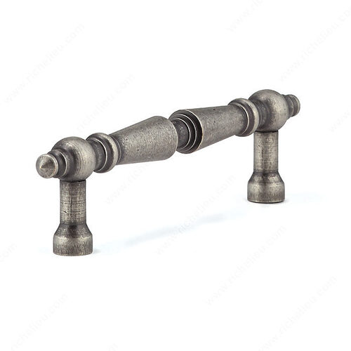 Traditional Brass Pull - 145 Pewter