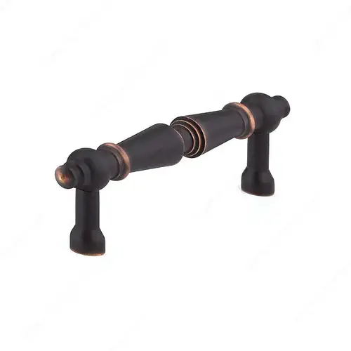 Traditional Brass Pull - 145 Brushed Oil-Rubbed Bronze