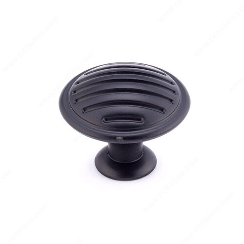 Modern Metal Knob - 169 Matte Black