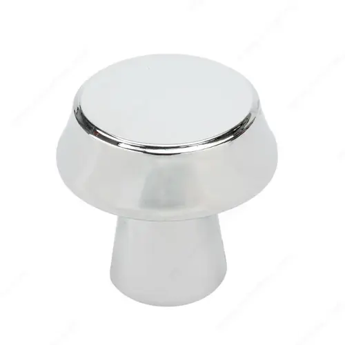 Modern Metal Knob - 1894 Chrome