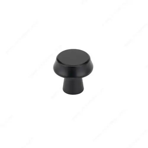 Modern Metal Knob - 1894 Matte Black