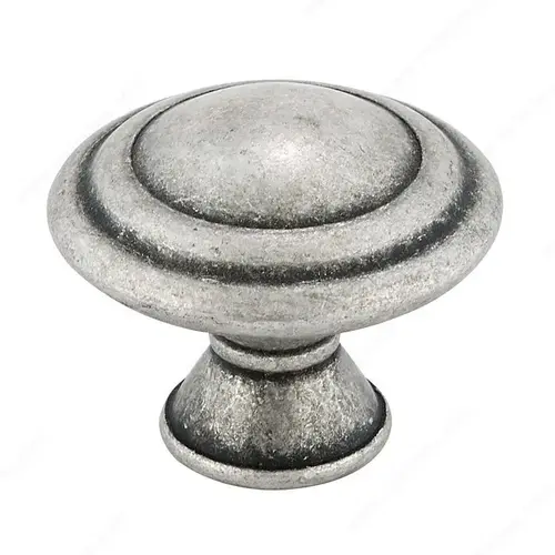 Traditional Metal Knob - 2063 Old Silver