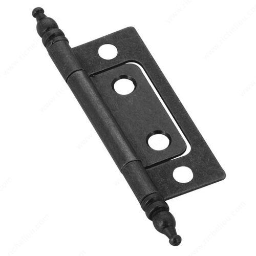 Classic Metal Bifold Hinge - 2064 Matte Black Pair