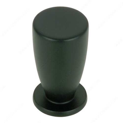 Modern Metal Knob - 2071 Matte Black