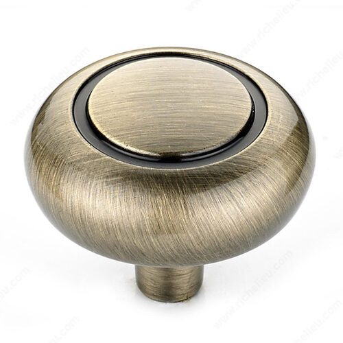 Traditional Metal Knob - 209 Antique English