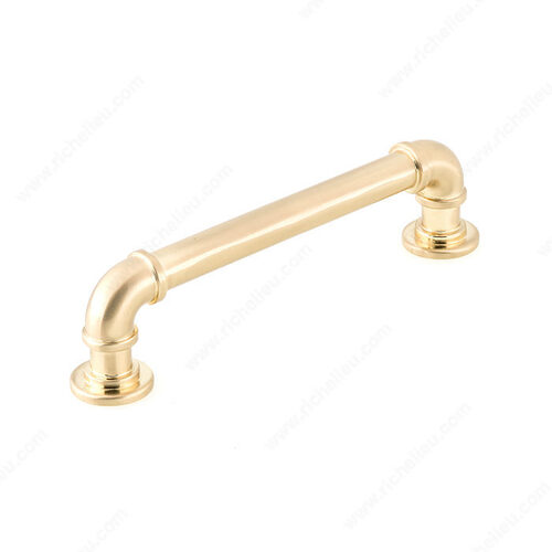 Eclectic Aluminum Pull - 2209 Satin Brass