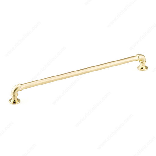 Eclectic Aluminum Pull - 2209 Satin Brass