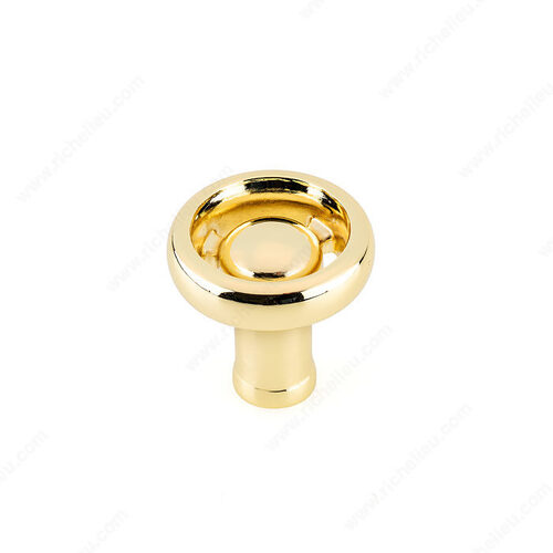 Eclectic Aluminum Knob - 2209 Brass