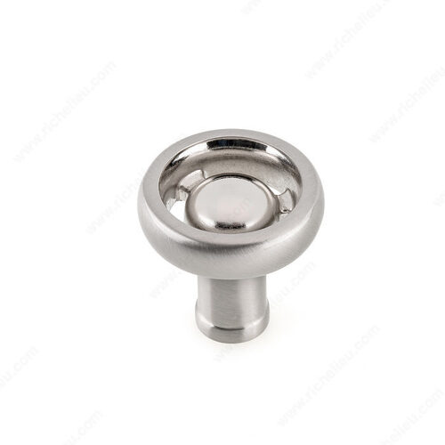 Eclectic Aluminum Knob - 2209 Brushed Nickel